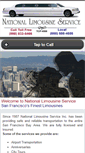 Mobile Screenshot of nationallimoservice.com